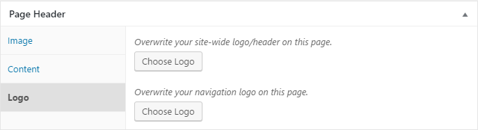Page Header - Navigation Logo